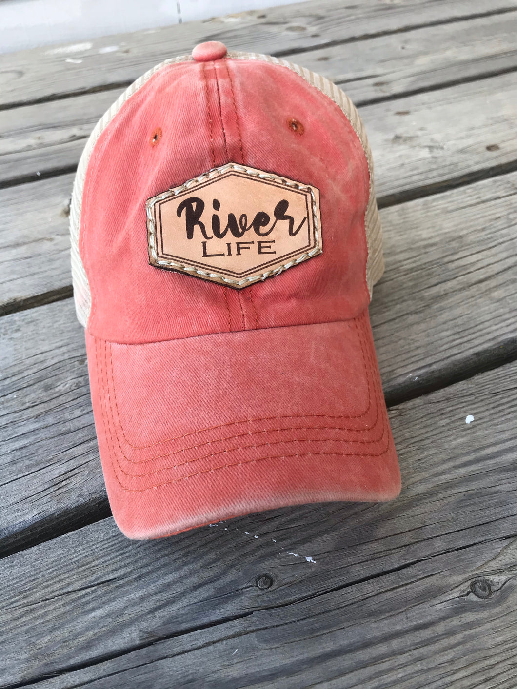 River Life  Design #2 Patch Hat