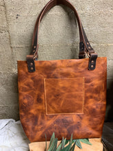 Load image into Gallery viewer, Copper rustic full sized tote