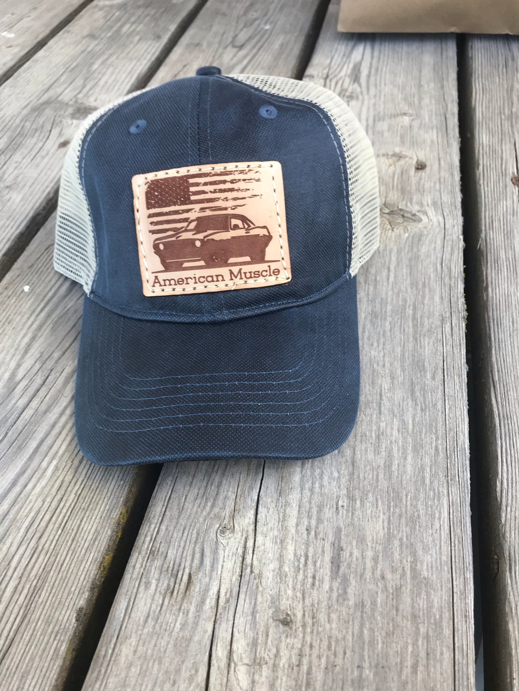 American Muscle Patch Hat